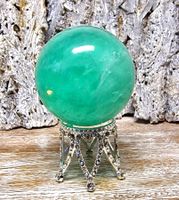 Tolle grüne Fluoritkugel A 56mm 300g