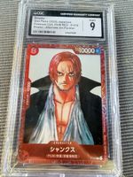Carte One Piece JPN -  Shanks Premium Foil Red P-016 - CGC 9
