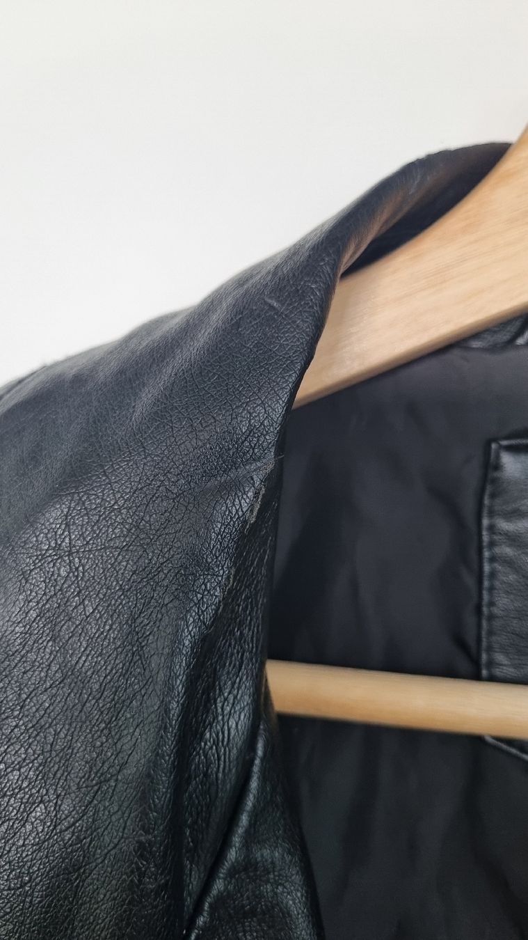 C&A Vestes: Kunstlederjacke schwarz, 42 – D'occasion à Chur par sinillo 3