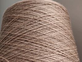 Gekämmter Merino 100% von Tollegno 2-fach 550g nocciola