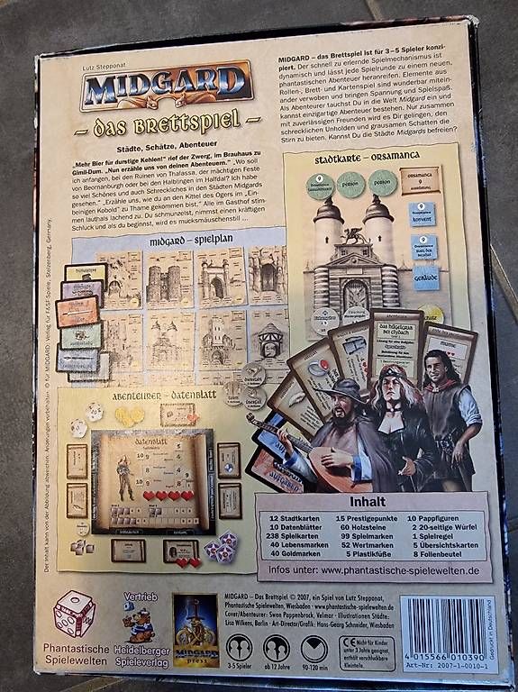 Giochi: Brettspiel: Midgard – Usato da Giffers venduto da Emeraldknight 1