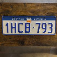 🇦🇺 Australien - Western Australia 1HCB-793 - Autoschild 