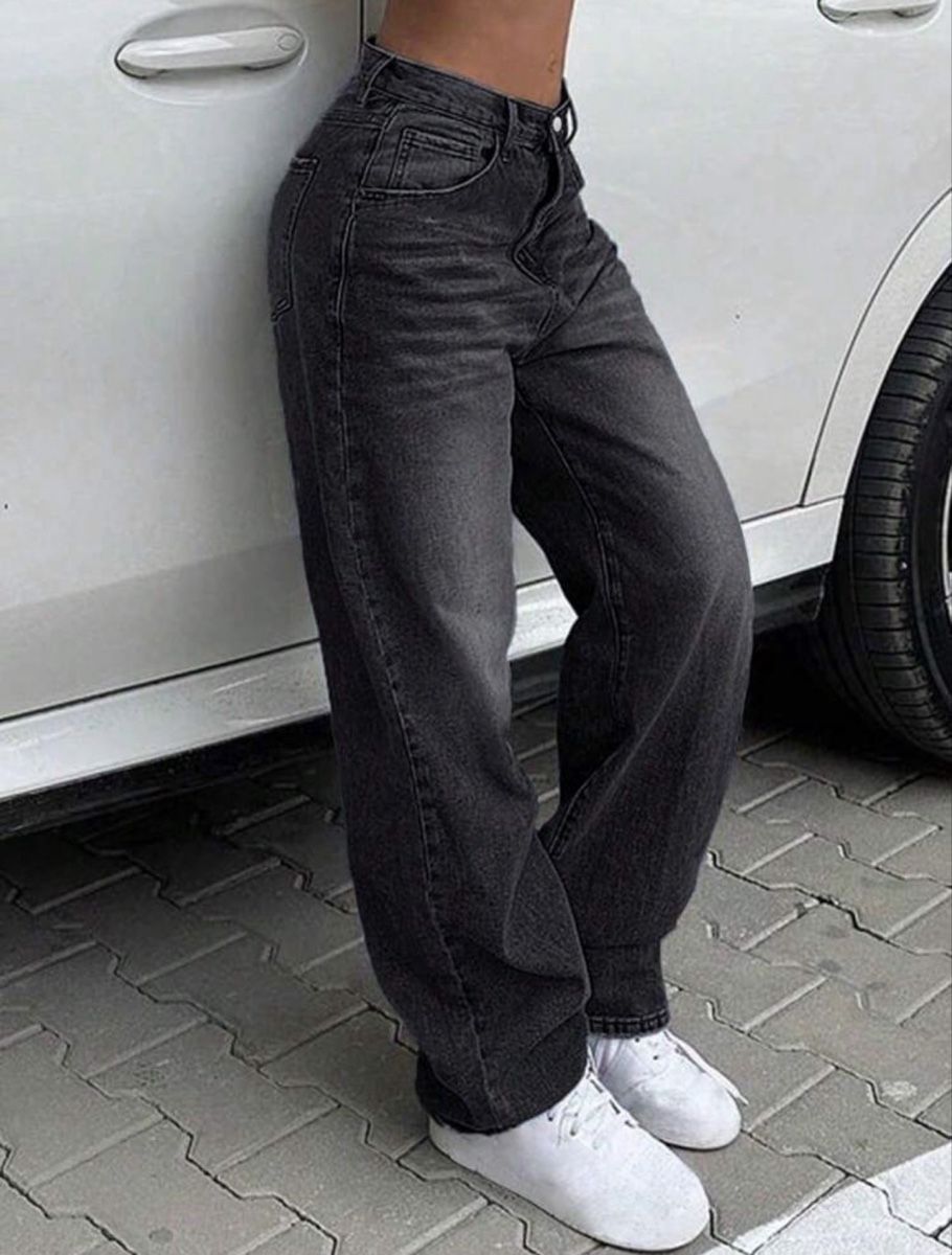 Shein Jeans: Jean noir – Nuovo (secondo la descrizione) da St. Gallen venduto da lor_q58n 2