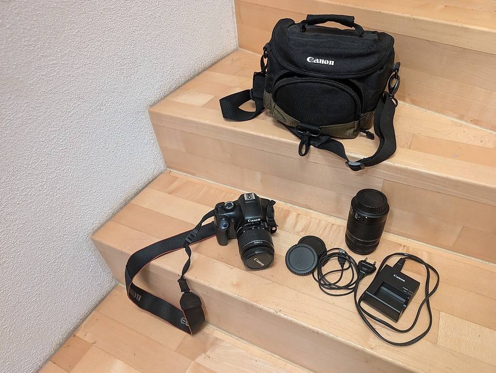 Fotocamera: Canon EOS 1100D mit Zubehör – Usato da Neftenbach venduto da Nadine069