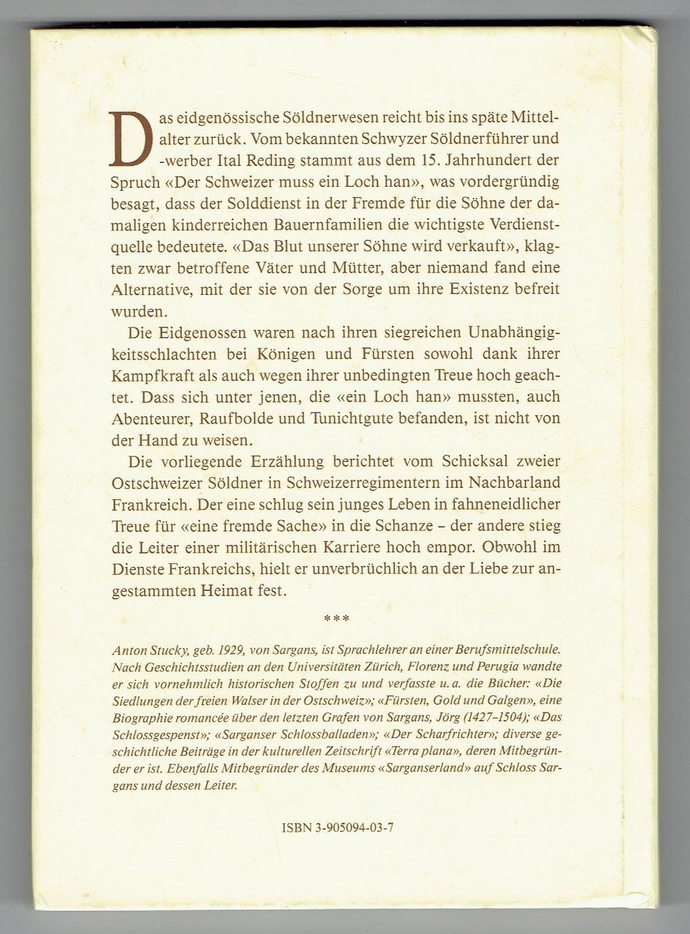 Livres: Der Schweizer muss ein Loch han – Neuf (Voir description) à Flims - Dorf par Stagediver 1