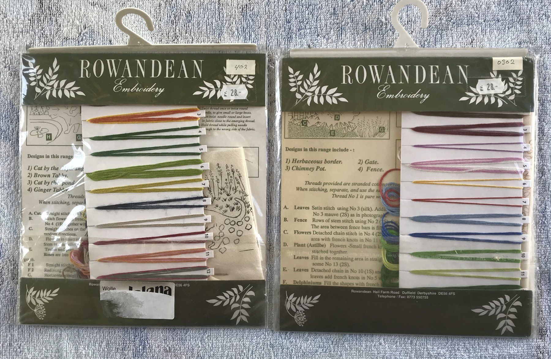 Cerchi da ricamo: LOT ROWANDEAN NEU UND ORIGINALVERPACKT – Nuovo e nell'imballaggio originale da Ostermundigen venduto da wini63 2