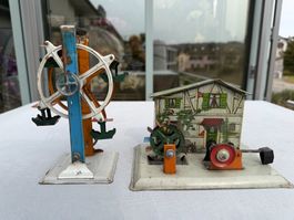 2 Antriebsmodelle für Dampfmaschine