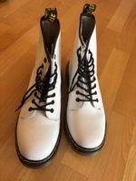 Dr Martens boots white cushion sole