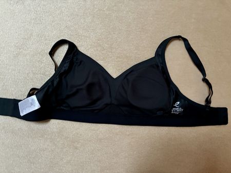 Energetics black sports bra
