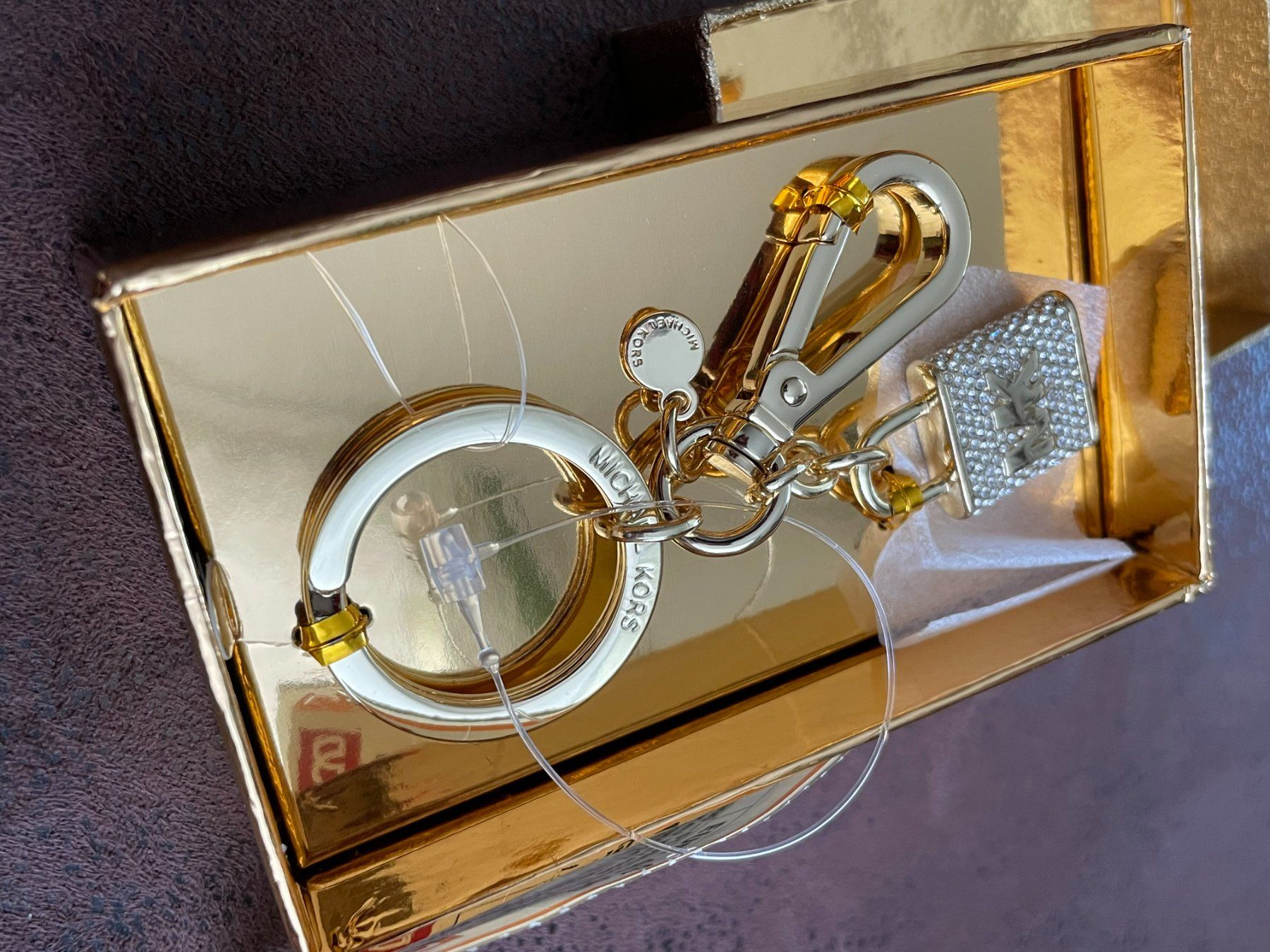 Michael Kors Schlüsselanhänger & - bänder: MICHAEL KORS SCHLÜSSELANHÄNGER GOLD – Neu und originalverpackt aus Kaiseraugst von tombstonemarshal 4