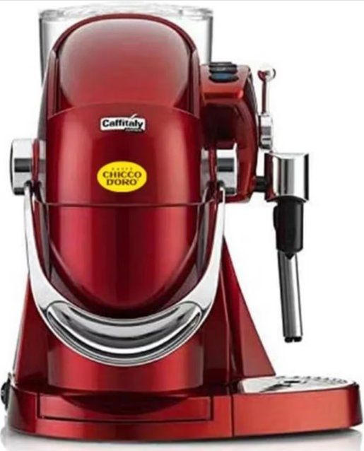 Chicco Macchine per caffè & Macchine per espresso: Chicco D'Oro Caffitaly S06 Kapselmaschine (Rot) – Unbenutzt! – Nuovo e nell'imballaggio originale da Grüningen venduto da Sophie_Nick