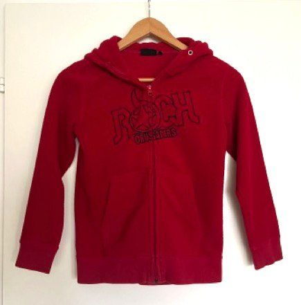 Kinderjacke mit Kapuze, Grösse 134/140