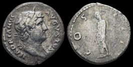 Römischer Denar Hadrian (117–138 n. Chr.)