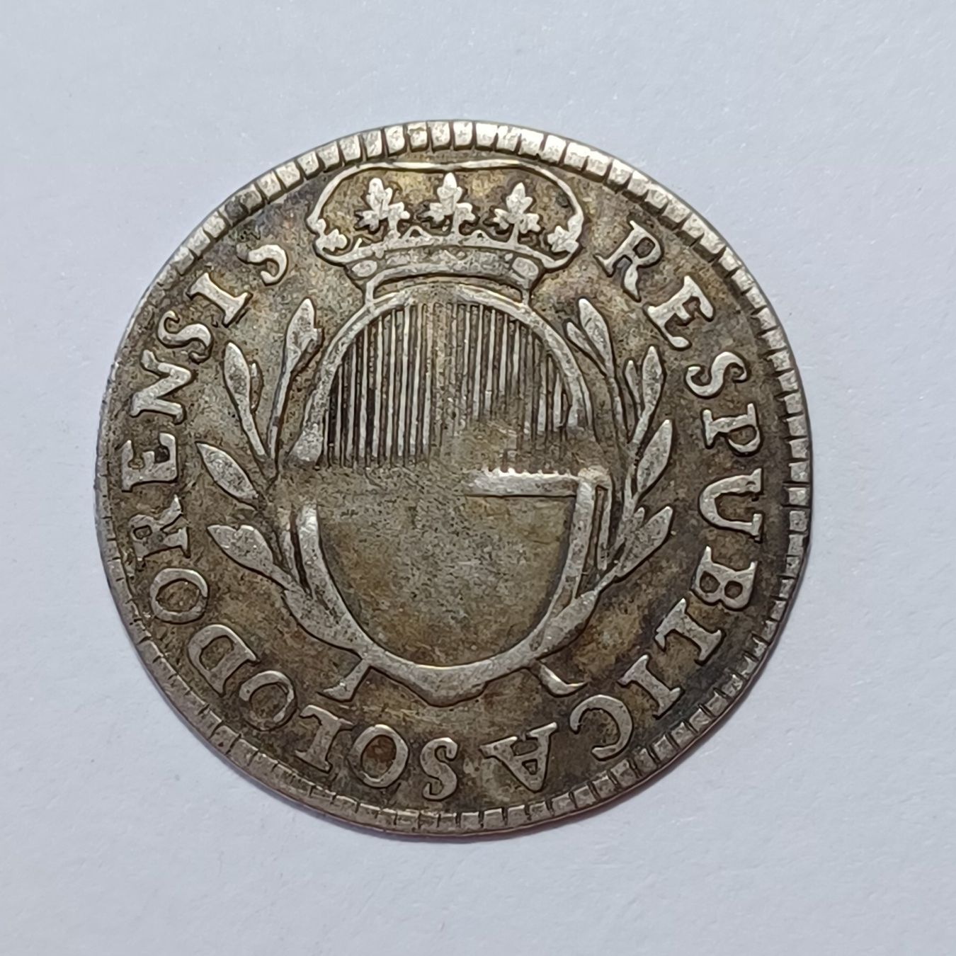 Alle Münzen: 10 Kreuzer 1795 Solothurn s-ss – Gebraucht aus Pfäffikon ZH von Welt_Muenzen