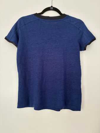 T-shirt Maje bleu marine