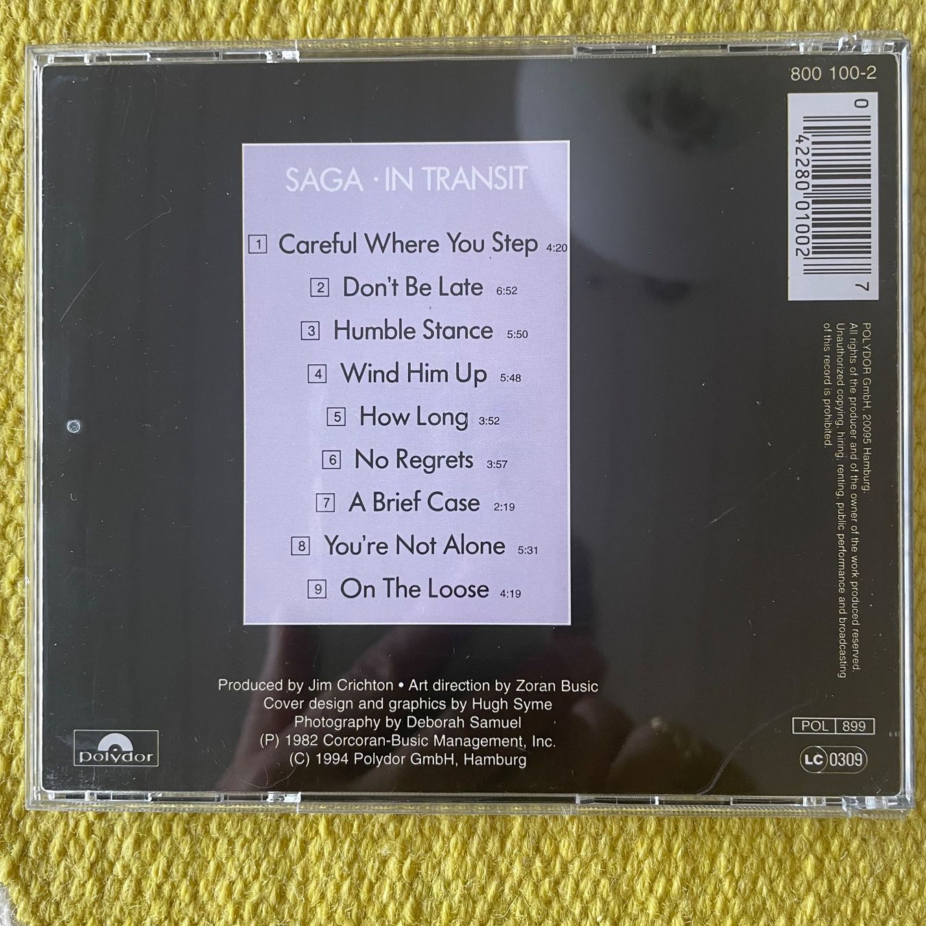 CD: SAGA-IN TRANSIT – Usato da Rorschacherberg venduto da CD-Roli 1