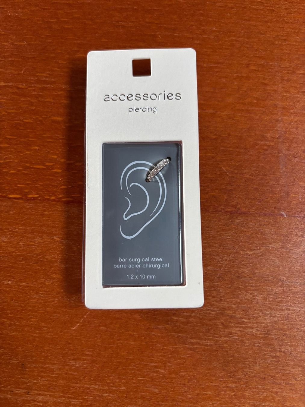 Orecchini pendenti & Orecchini a lobo: Echtsilber Helix Ohrring mit Glitzersteinen – Nuovo e nell'imballaggio originale da Oberbuchsiten venduto da annaxlunax