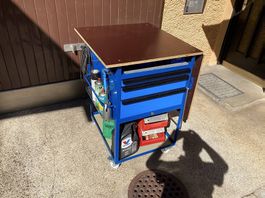 Schubladenstock Lista zugleich als Werkbank 