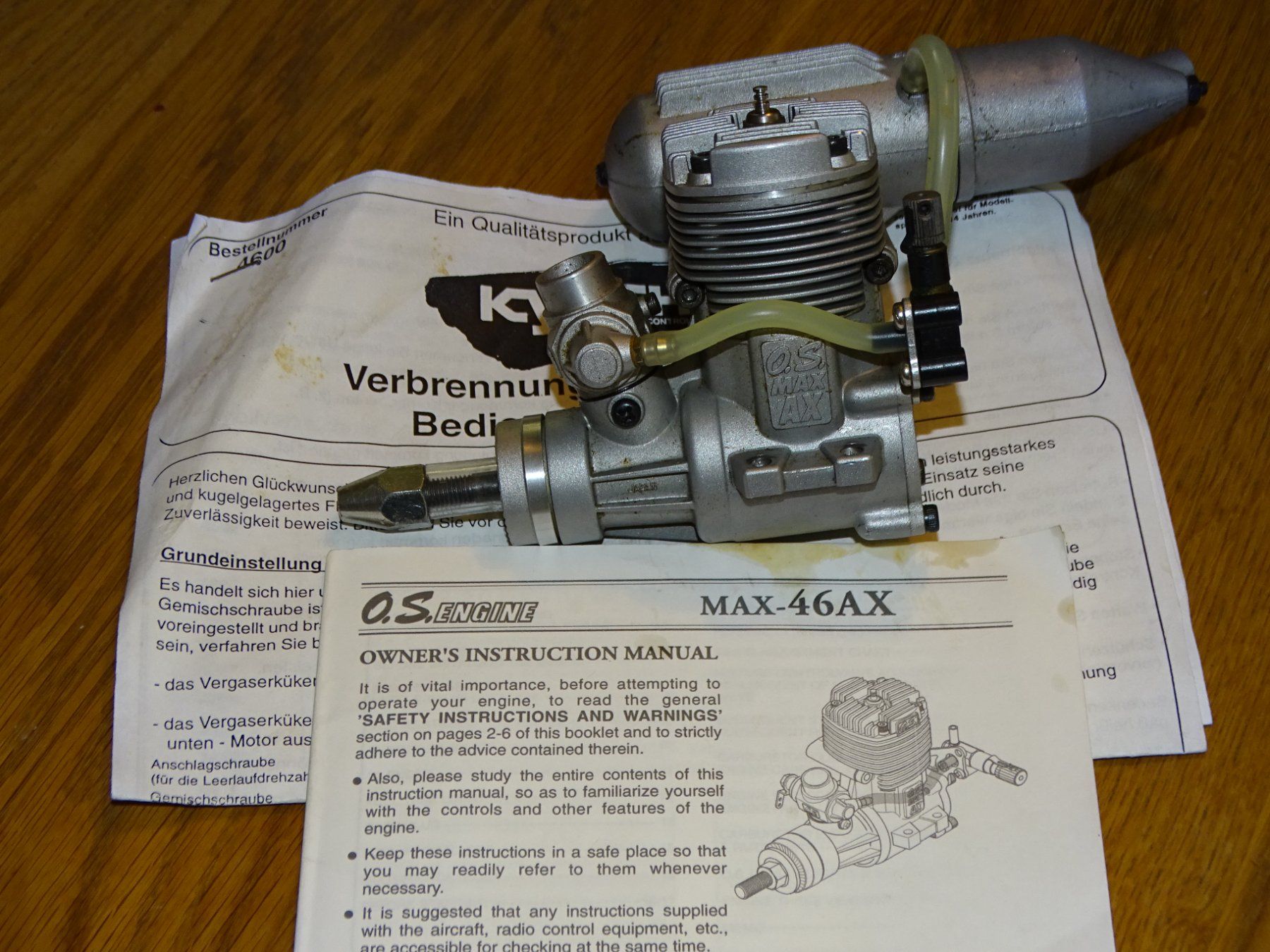 Moteurs: OS Max 46 AX – D'occasion à Hirzel par Musicman03 4