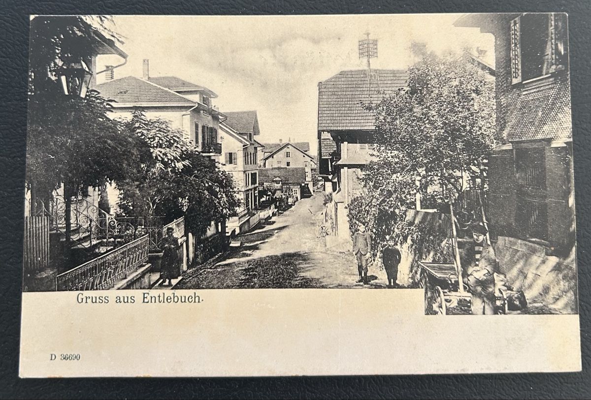 Ansichtskarten: Gruss aus Entlebuch  – Gebraucht aus Horw von Tellbub