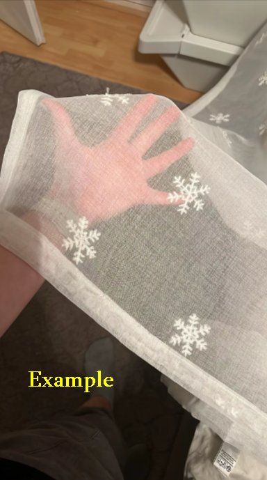 Tende: Schöne Schneeflocke Vorhänge 300x250cm – Nuovo e nell'imballaggio originale da Amriswil venduto da Ravinvida 5