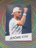 CH-TENNIS SPIELER AUS DEM AARGAU JÉROME KYM AUTORAMMKARTE