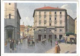 Lugano, Werbekarte,