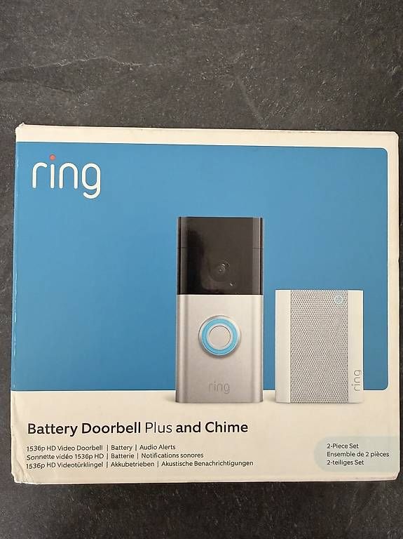 Camcorder: Ring Battery Doorbell Plus + Chime - Set 2 Posti – Gebraucht aus Bellinzona von wal_g5b8