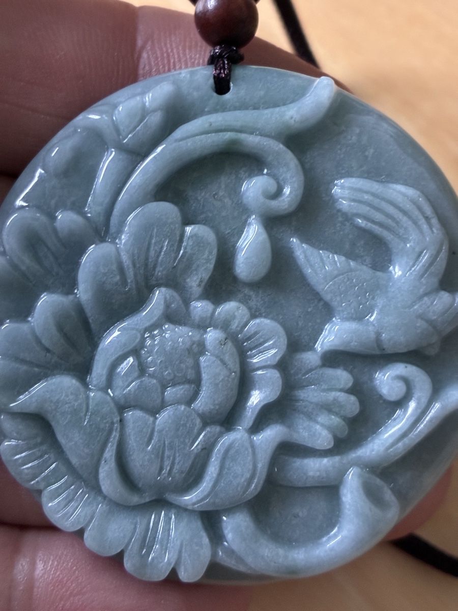 Minerali & Pietre curative: Chinese jade stone pendentif – Usato da St-Aubin-Sauges venduto da asianart 1
