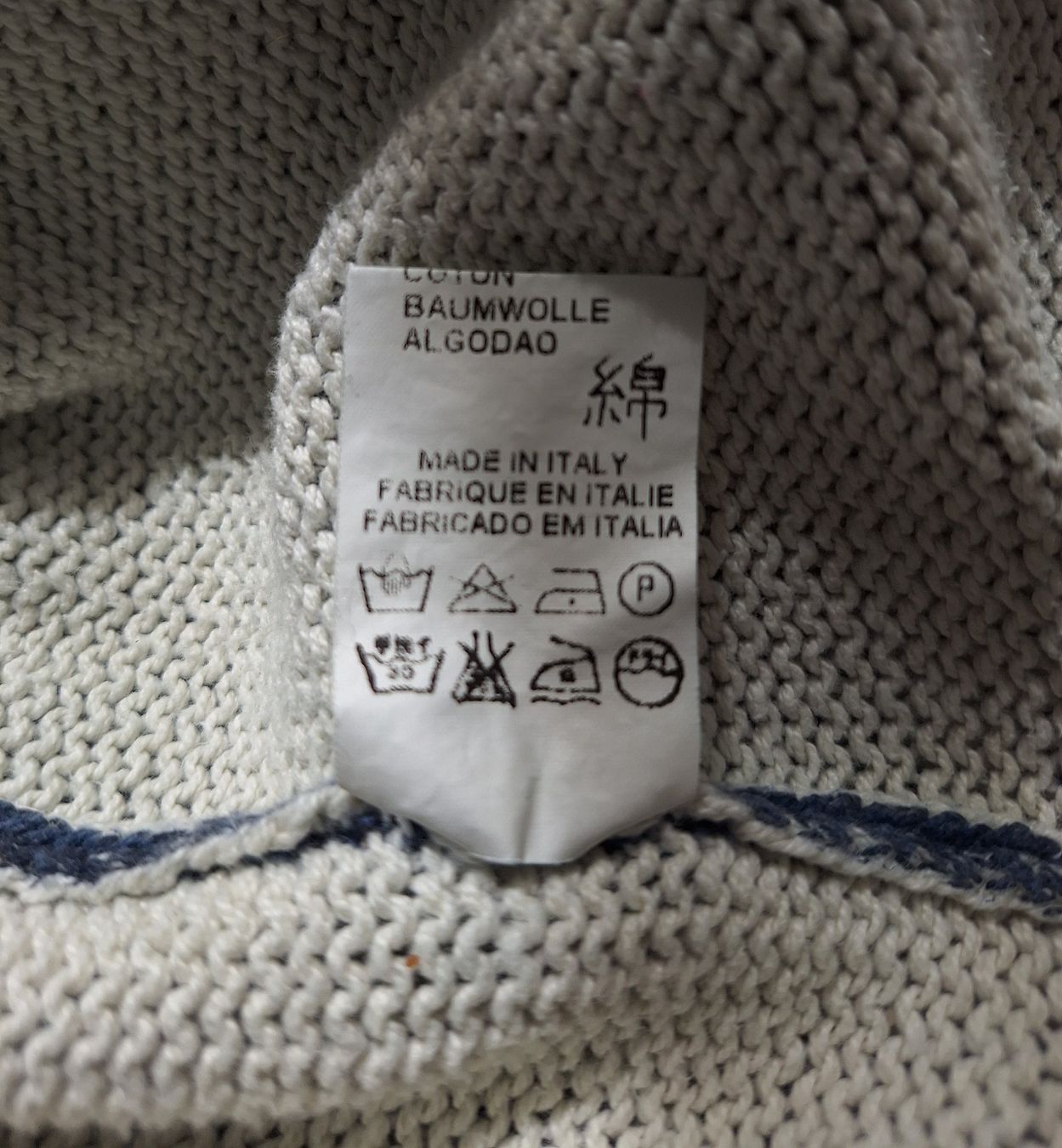 Maglioni & Felpe: Strickpullover, Oversize, Blau/Weiss, Grösse M/L – Nuovo (secondo la descrizione) da Reinach AG venduto da silver_65 6
