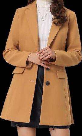 Damen Herbst / Frühlingsmantel Basic Coat, Grösse S