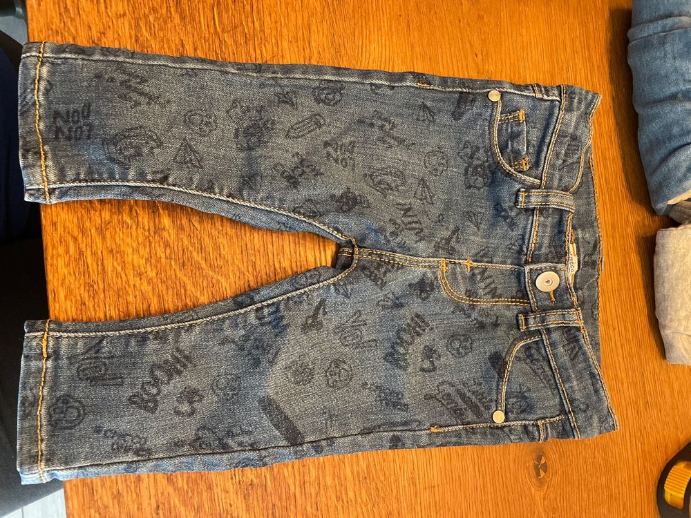 Pantaloni Jeans Chicco Per Bambini - Denim Stretch, Vita Elastica, Comodi E Pratici | Linea My First Chicco - Foto 7