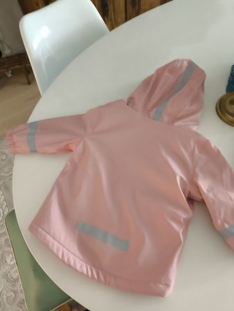 Regenjacke rosa 74/80