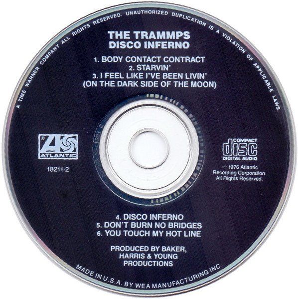 CD: The Trammps – Disco Inferno - b – Usato da Brittnau venduto da Zibu 1