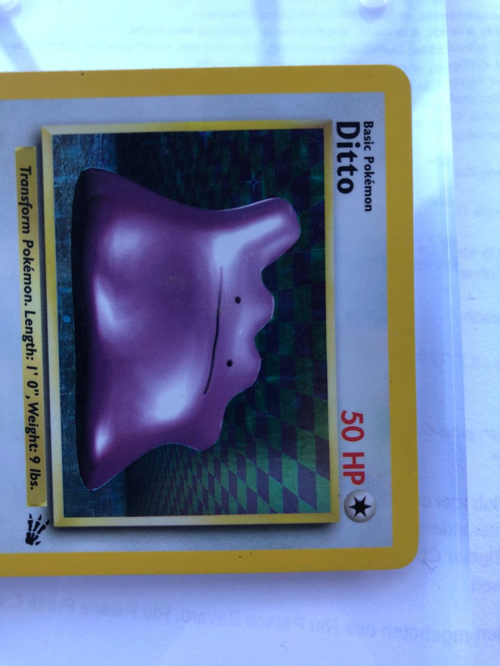 Carte collezionabili: Ditto Holo Fossil - PL - ab 1.- – Usato da Giubiasco venduto da dan_pr8b 4