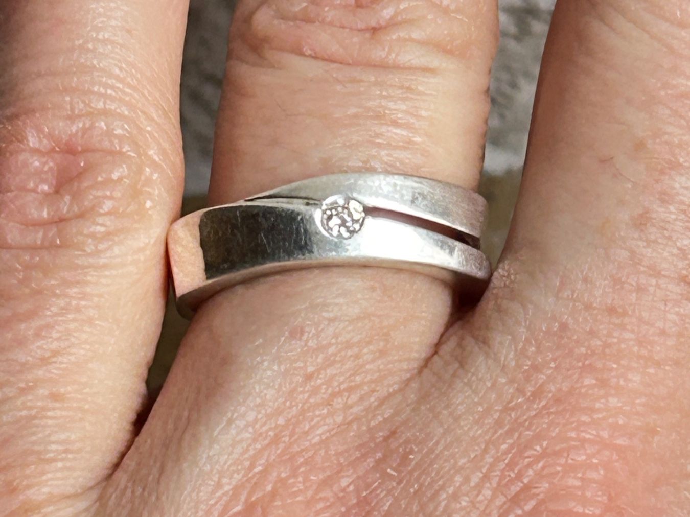 Bagues: Silber Ring mit Zirkonia "CLASSICO" – D'occasion à Laufen par Bellebellezza