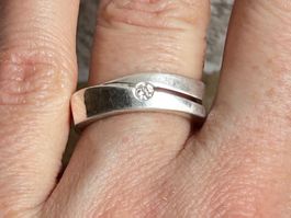 Silber Ring mit Zirkonia "CLASSICO"