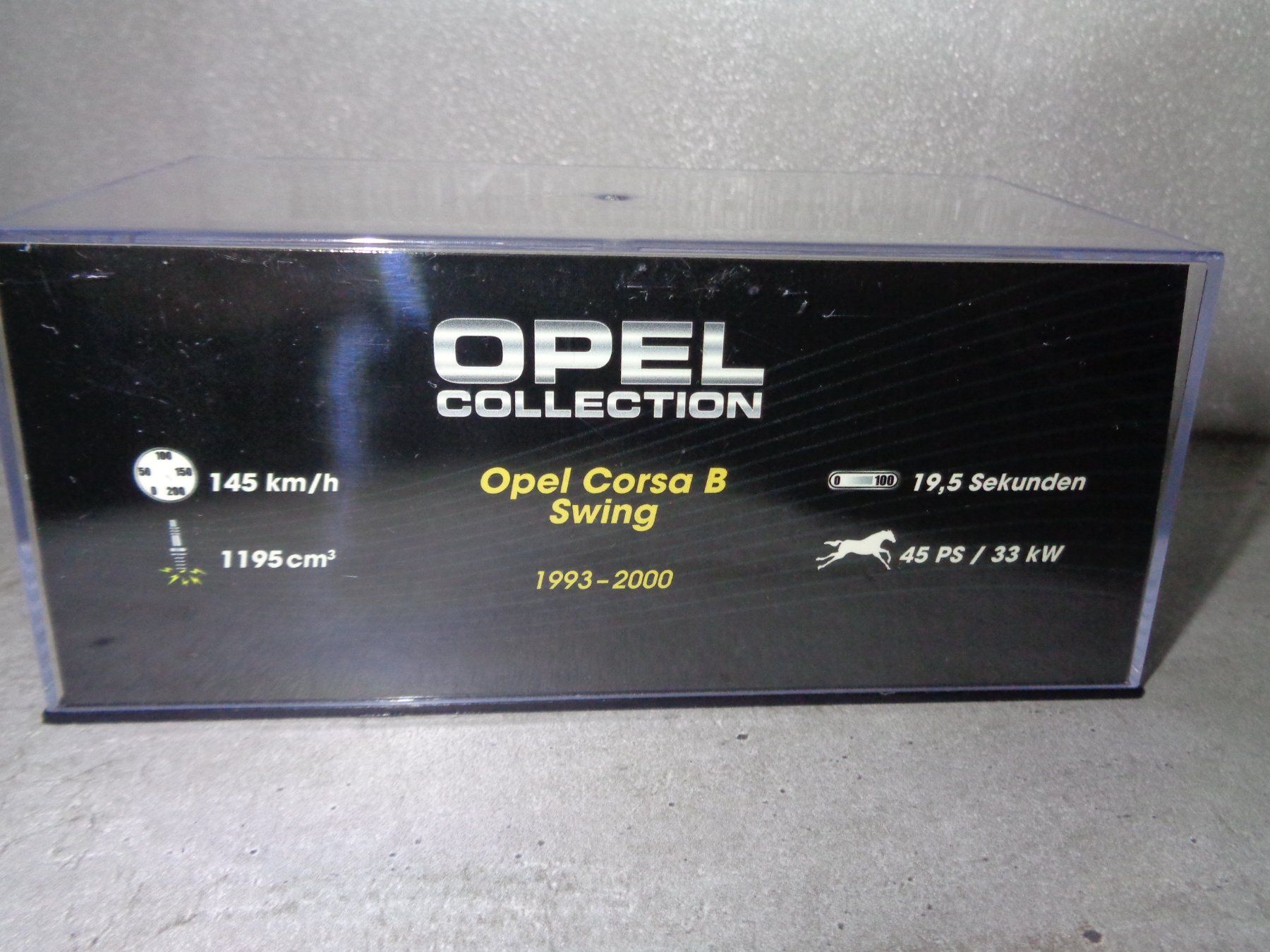 Opel Modellini d'auto: Altaya 1:43 Opel Corsa B Swing – Usato da Reconvilier venduto da rallycar 3