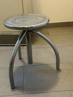 Tabouret vintage en métal chromé - Design Industriel✨ (51)