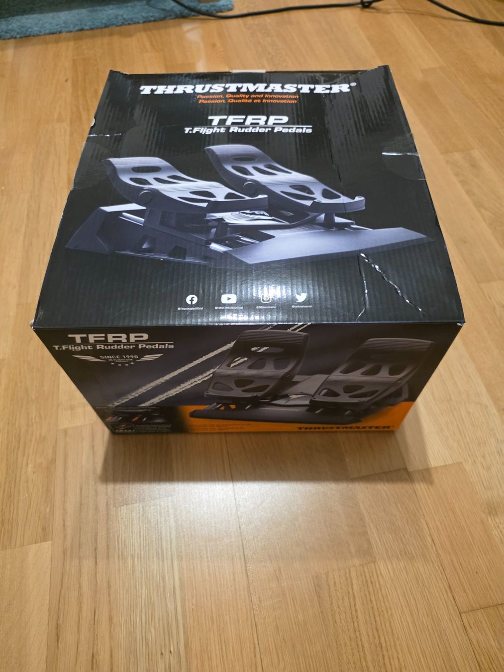 Thrustmaster Manettes: Thrustmaster Pedalset T.Flight Rudder Pedals – D'occasion à Basel par Domiburk 3