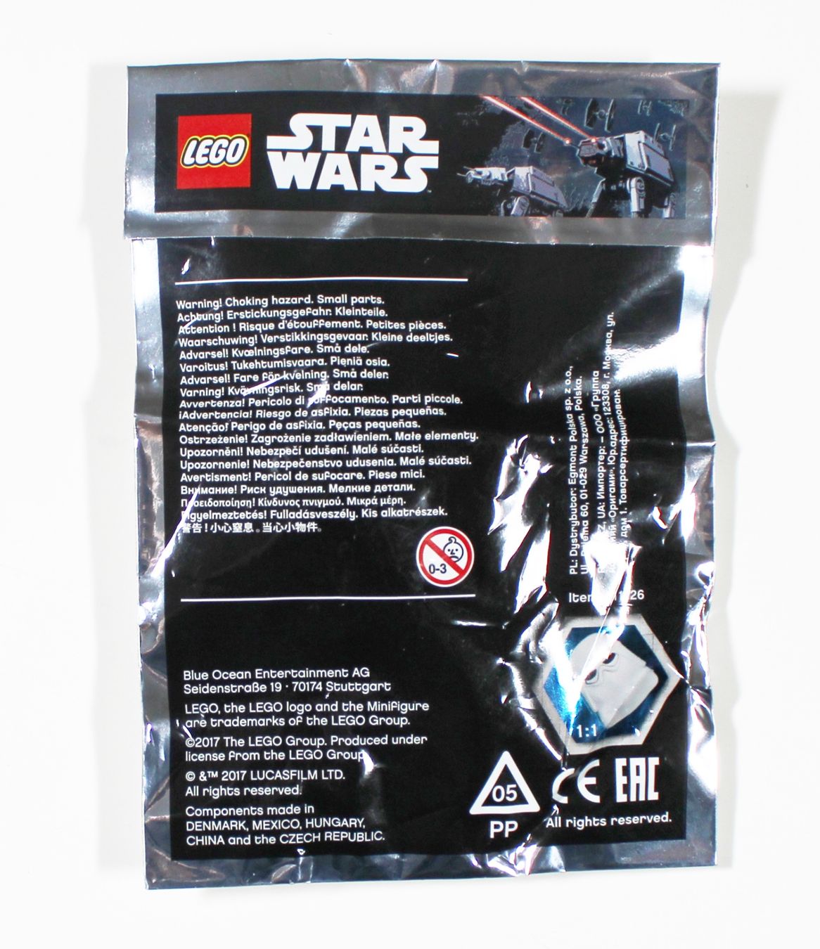 Lego Statuette: LEGO POLYBAG STAR WARS IMPERIAL SNOWTROOPER 2017 Minifigur – Nuovo e nell'imballaggio originale da Brüttisellen venduto da Collector-Corner 1
