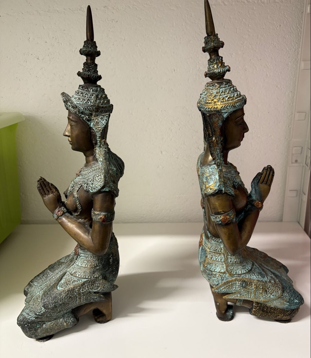 Statuette: Statues en bronze Thai – Usato da Vich venduto da NatachaCK 2