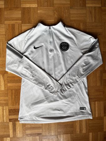 Pull Nike PSG 1/4 Zip Gris taille L 🇫🇷 ⭐️⭐️