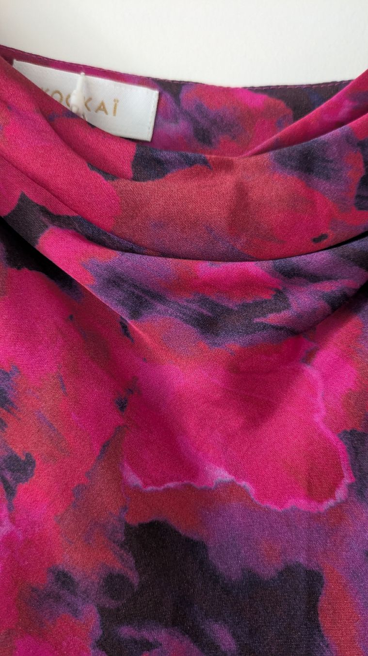 Top: kookaï cowl neck top – Nuovo e nell'imballaggio originale da Ettingen venduto da hms_w27b 1