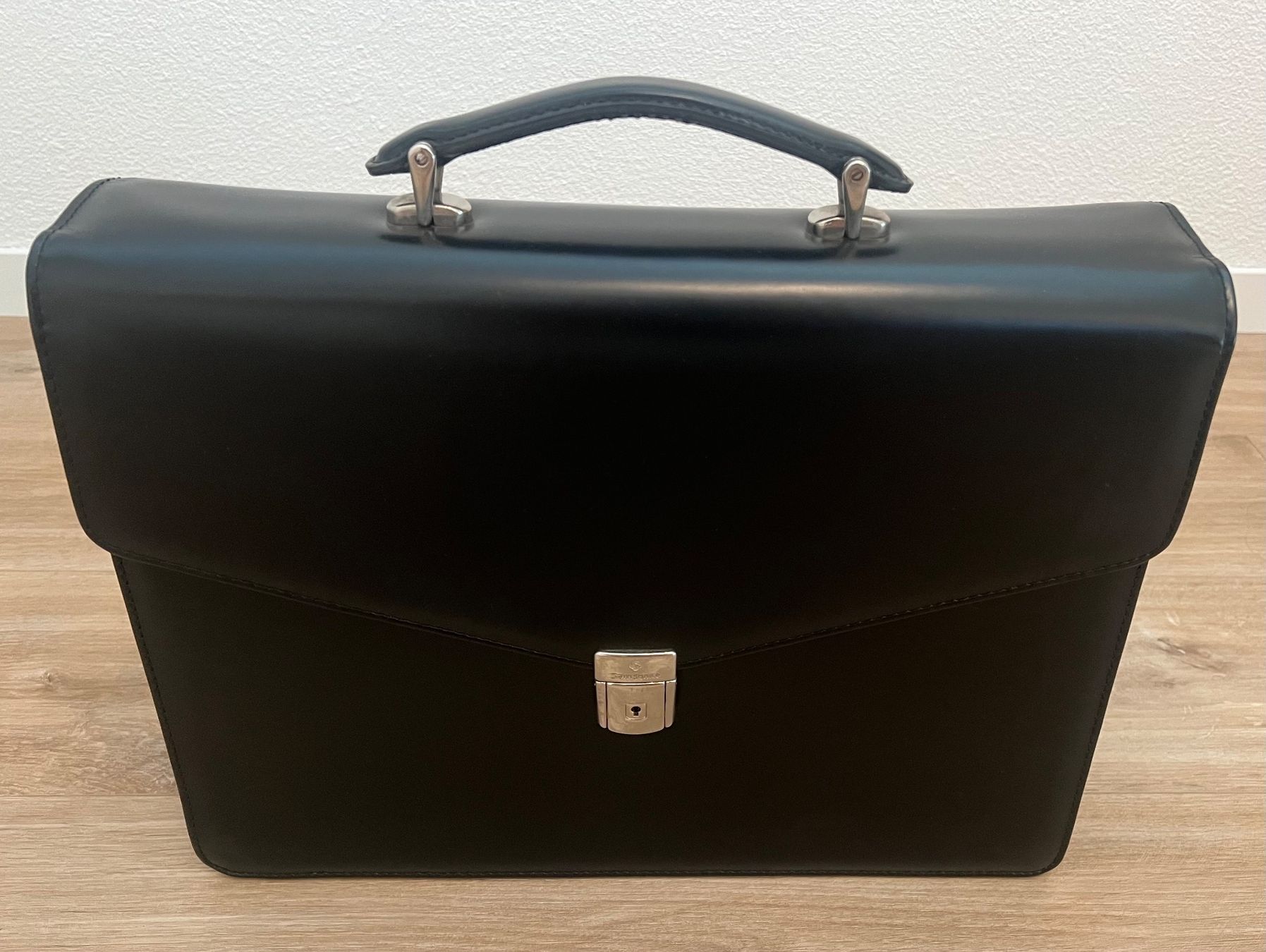 Samsonite Koffer & Taschen: Samsonite Aktentasche Leder schwarz - neu – Neu (gemäss Beschreibung) aus Hildisrieden von Mara6 1