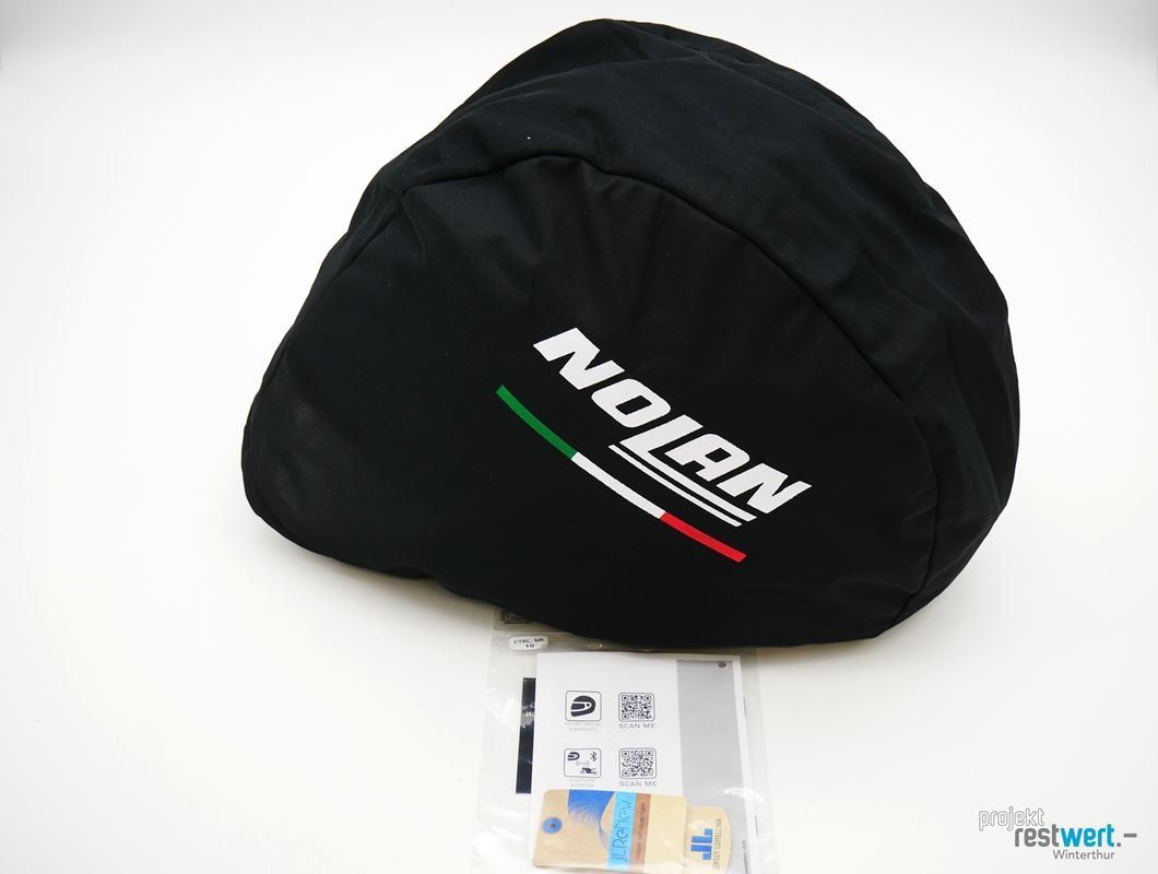 Helme & Visiere: NOLAN  N60-6 Motorradhelm schwarz Gr. M – Neu (gemäss Beschreibung) aus Winterthur von Restwert_Winterthur 4