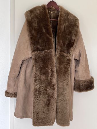 LOEWE Vintage Luxus Lammfellmantel / Shearling Coat – warmes