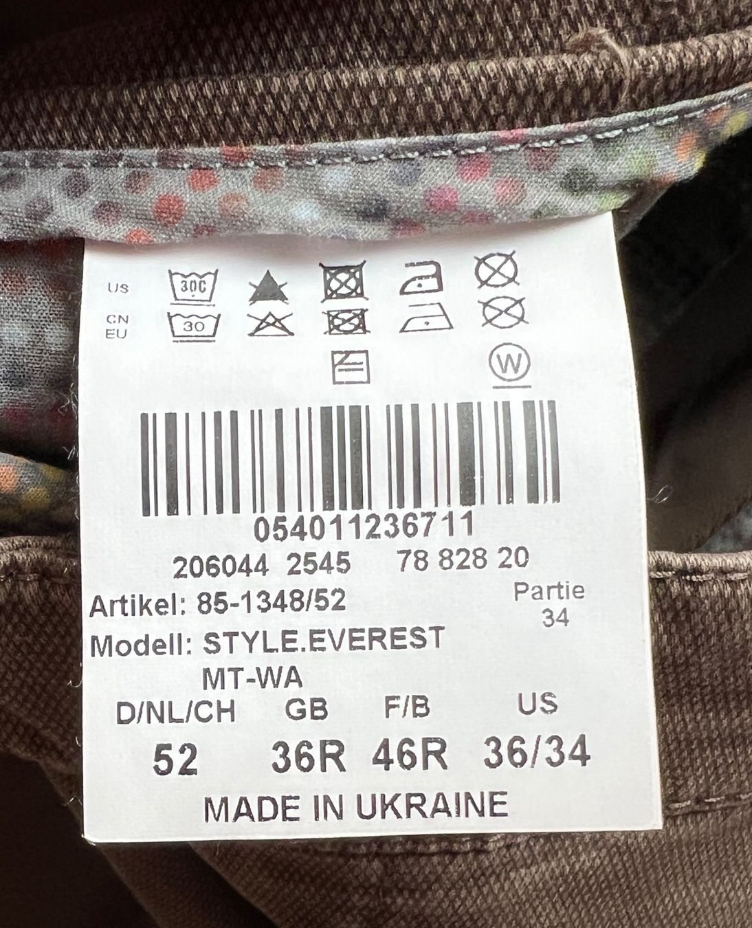 Brax Pantaloni: Hose lang Brax Grösse 36/34 – Usato da Brunnen venduto da Bonitoman 1