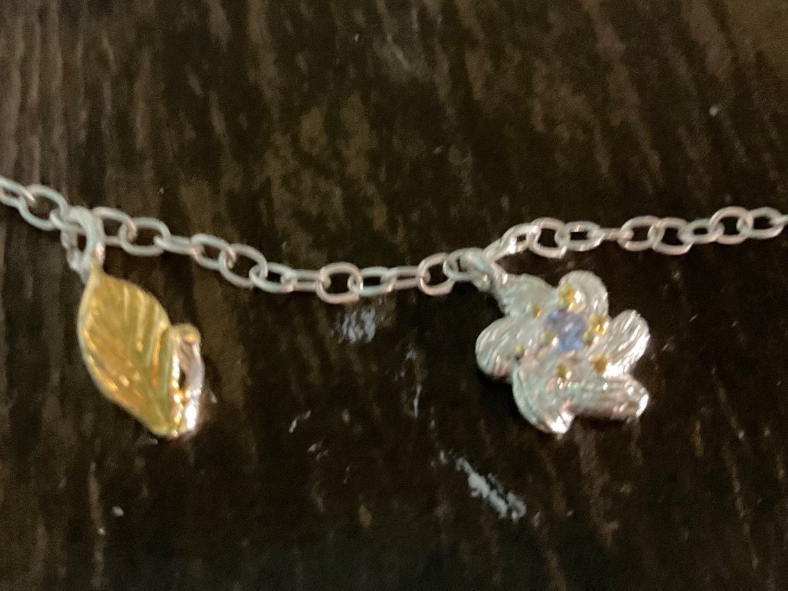 Catenine: (KOPIE) Silbercollier mit feinen Anhängern – Nuovo (secondo la descrizione) da luzern venduto da Alpendorf1 3