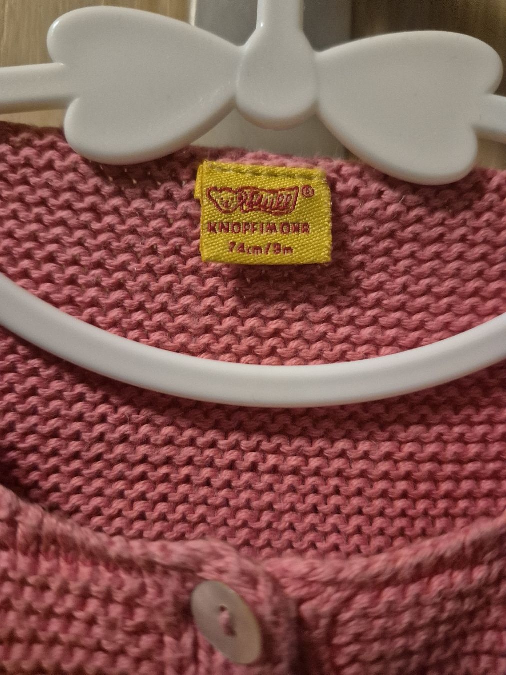 Steiff Giacche & Cappotti: Steiff Strickjacke - Dünn - Mädchen - Baby Größe 74 – Usato da Seuzach venduto da Xauberai 1
